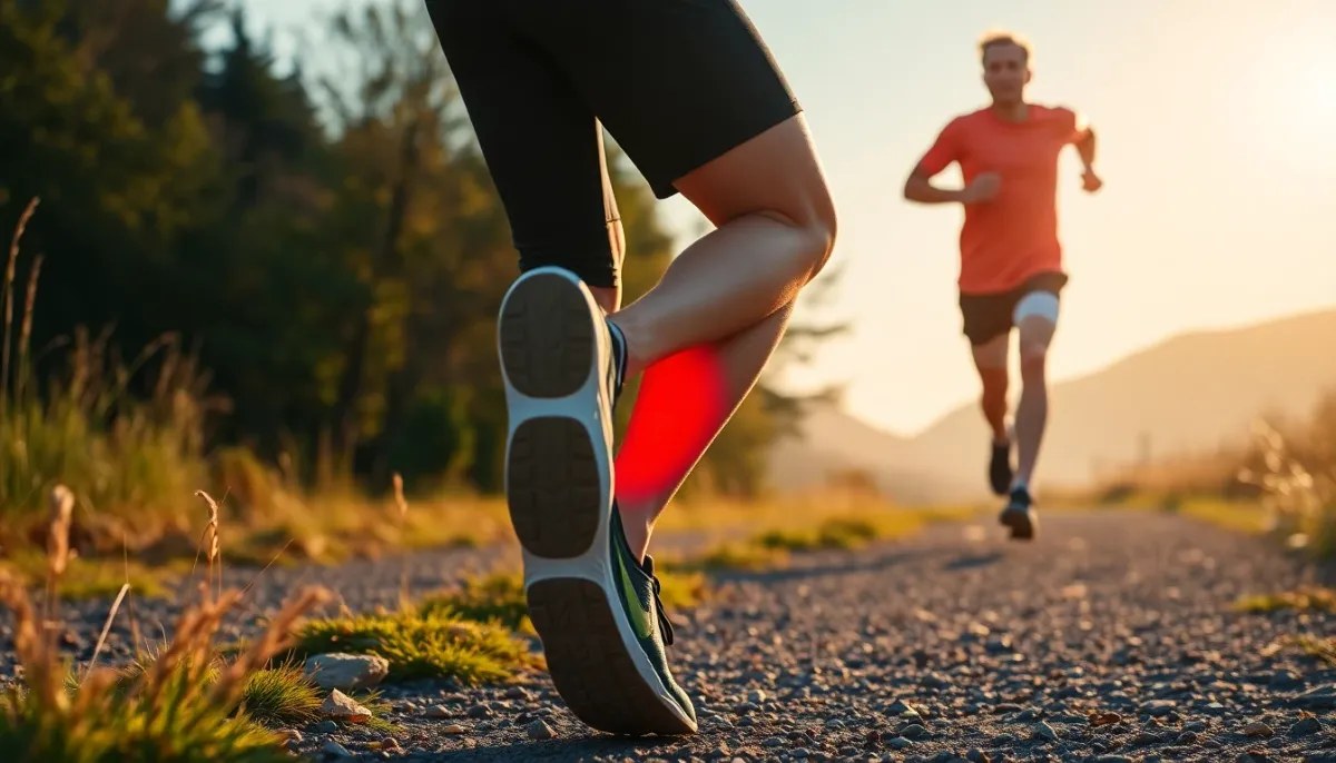 Mollet contracturé et douloureux, muscle dur au toucher après un effort