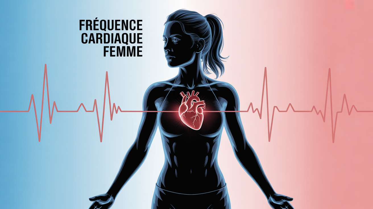Coureur prenant sa pulsation cardiaque au poignet après un effort